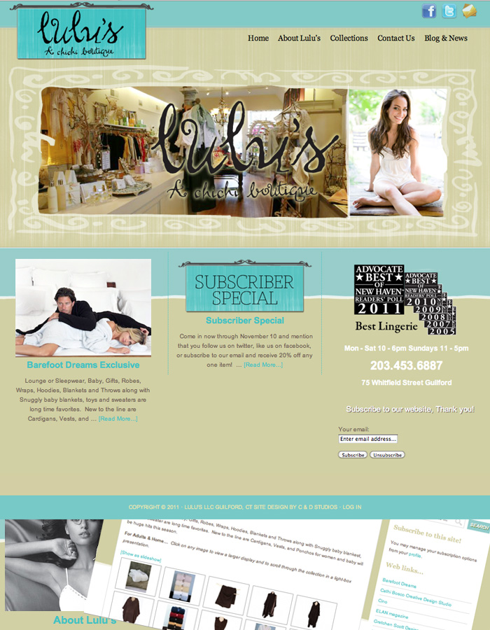 LuLus Home Page