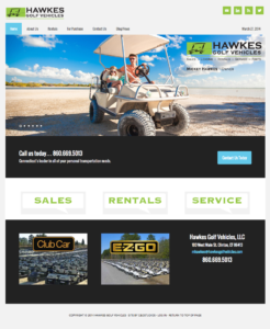 Hawkes Golf Vehicles